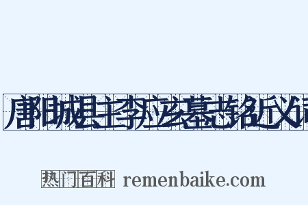 唐阳城县主李应玄墓志铭近义词是什么意思的图片